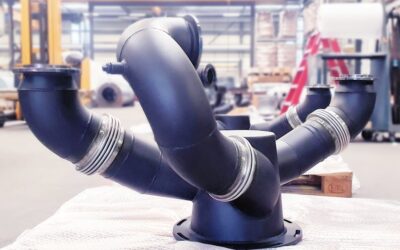 Three way exhaust manifolds